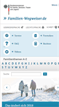 Mobile Screenshot of familien-wegweiser.de